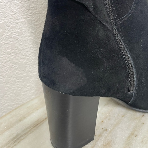 Sam Edelman boots thigh high Sable suede black sz 6 - Picture 12 of 13